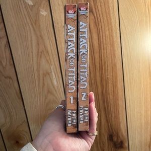 Attack On Titan Volume One and Two